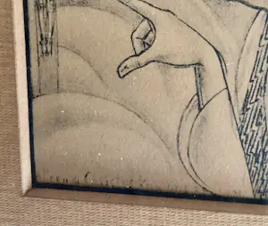 Jan Toorop - Alleen Christus kan ons redden, gesigneerd in druk, ingelijst kopen? Bied vanaf 50!