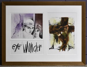 Hans Vanhorck - Walter Brems- Anouk, Rode kruis - Ingelijst - Groot kopen? Bied vanaf 50!