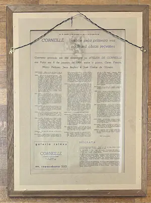 Corneille - Lithografie 1966 Galeria RELEVO Ceres Franco Av. Copacabana RIO de JANEIRO kopen? Bied vanaf 600!