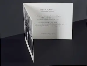 Joost Roelofsz - 4 originele ontwerpschetsen voor (boek)illustratie + uitnodiging opening kopen? Bied vanaf 125!