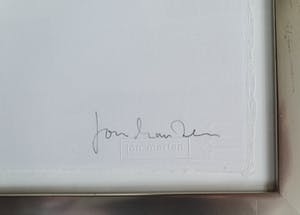 Jon Marten - Litho - Ingelijst kopen? Bied vanaf 65!