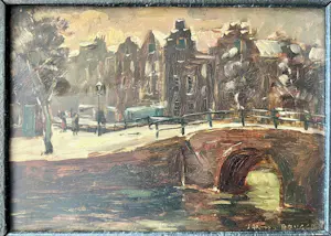 Onbekend - Zicht op Amsterdamse gracht kopen? Bied vanaf 20!