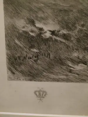 Hendrik Willem Mesdag - & C.L. Dake - Botters op zee kopen? Bied vanaf 300!