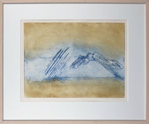 Jan Montyn - Kleurenets, Zonder titel - Ingelijst kopen? Bied vanaf 1!