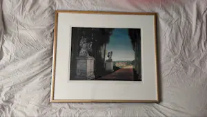 Carel Willink - Gezicht op Chateau Dampierre kopen? Bied vanaf 100!