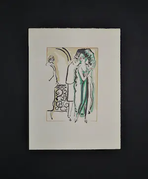 Buy Kees van Dongen - Pochoir uit La Garconne 1925? Bid from 199!