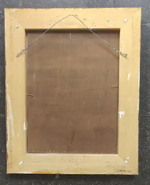 Niet of onleesbaar gesigneerd - Vrouw met kind - Olieverf op paneel kopen? Bied vanaf 1!