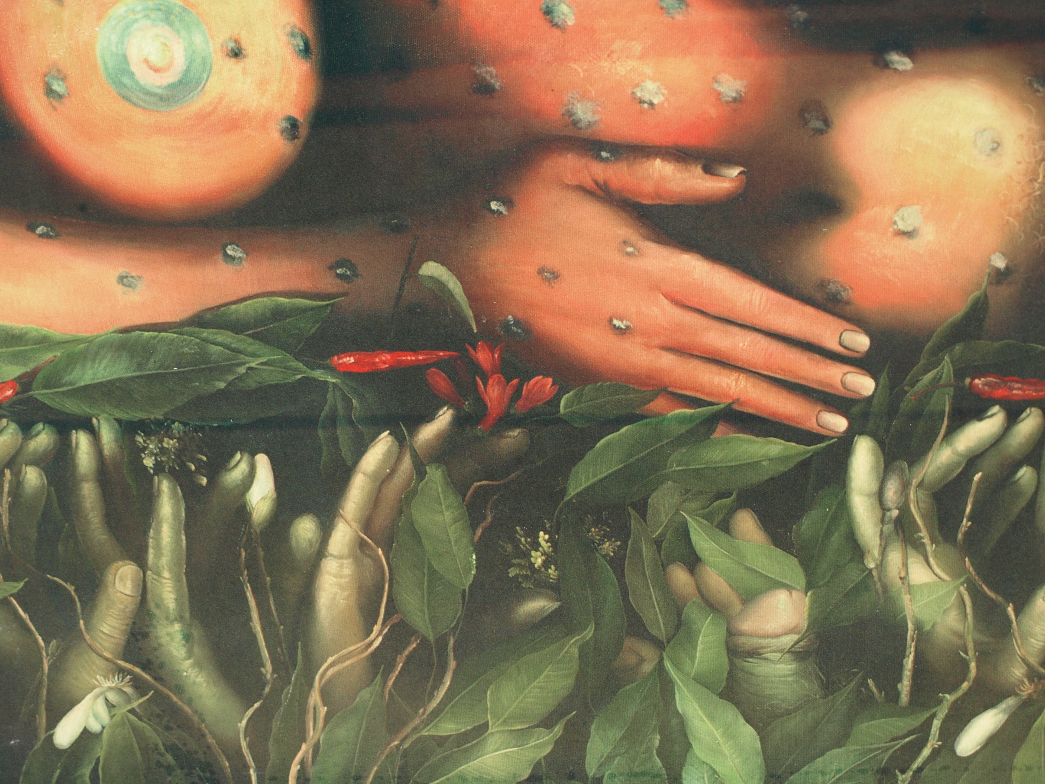 Niet of onleesbaar gesigneerd - Zeemeerman – Vissen - GROOT – 125 x 146 cm – giclee op spieraam kopen? Bied vanaf 1!