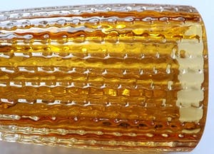 Ingrid Glas - sierlijk bewerkte vaas kopen? Bied vanaf 1!