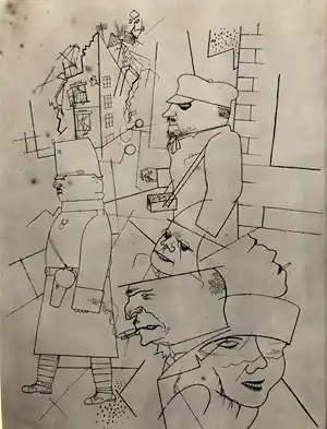 Georg Grosz - Dämmerung vendu pour 75€ !