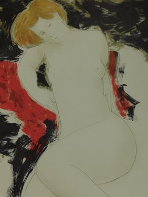 Alain Bonnefoit - Nu à la chaise rouge kopen? Bied vanaf 45!