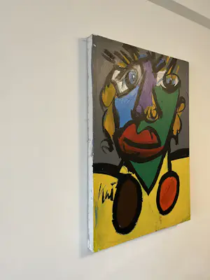 Peter Robert Keil - Portret grijs geel kopen? Bied vanaf 100!