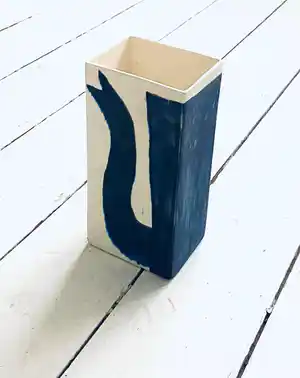 Klaas Gubbels - Blauwe kan verkocht voor € 650!