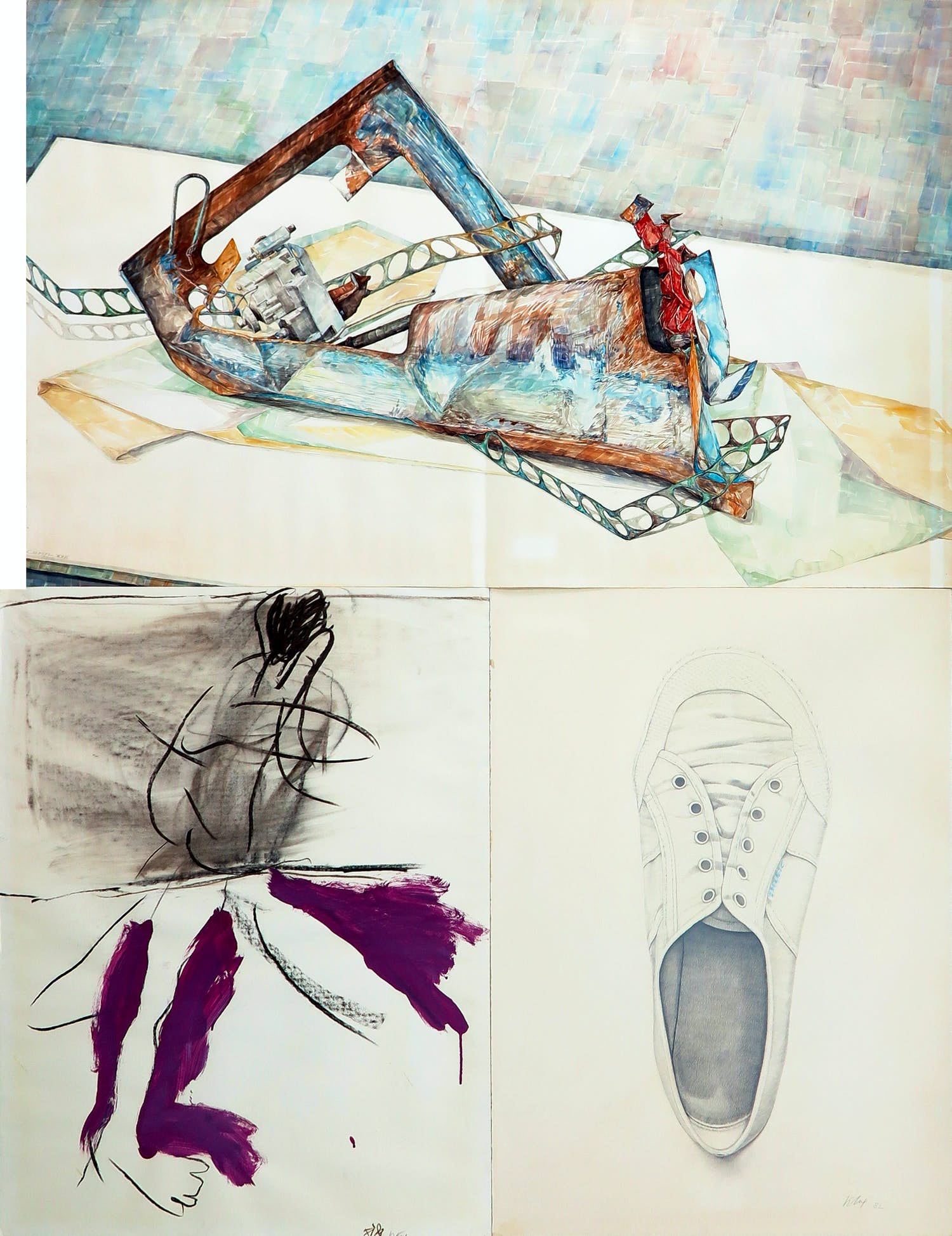 Cees van der Molen - en anderen - Lot van 5 werken (Groot) kopen? Bied vanaf 1!