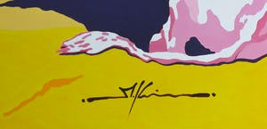 Marco Kooiman - Olieverf op doek, Il bue a riposo - Ingelijst (Groot) kopen? Bied vanaf 1!