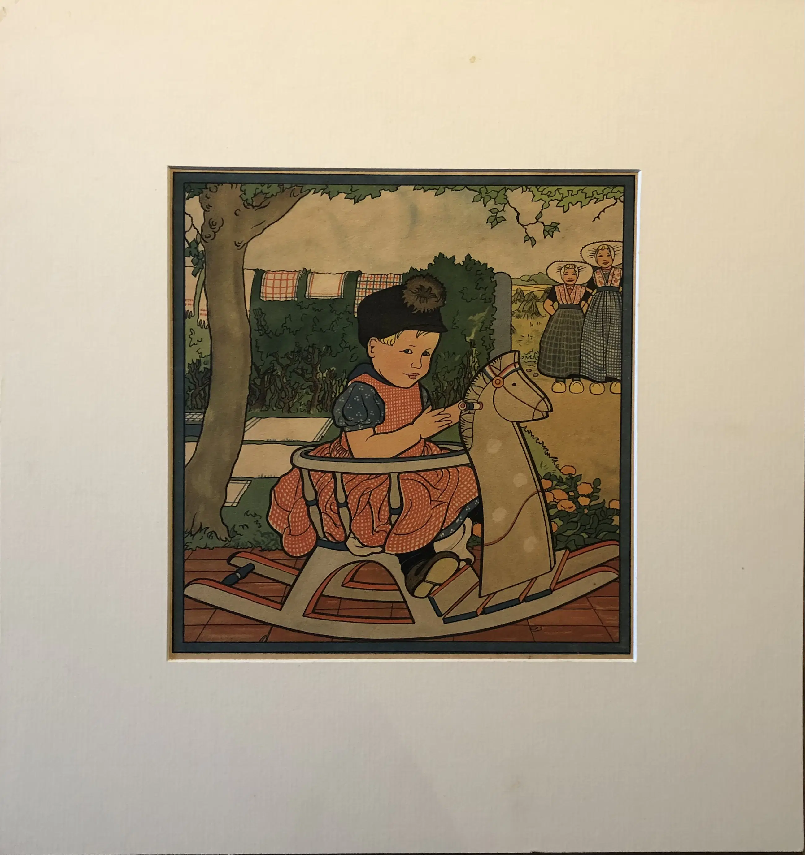 L780洋書古書 1920年代　希少な北欧アンティーク絵本　RIE CRAMER No.185レア 超希少 アンティーク 古書 洋書 絵本 ウォルター