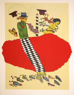 Antonio Segui - Litho, Vêtements verkocht voor € 1!