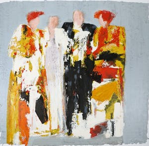 Wil Willemsen - Zeefdruk, Intermezzo (Groot) kopen? Bied vanaf 40!