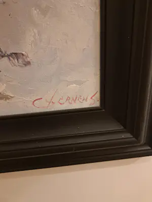 Gerardus Johannes Ernens - Stilleven met bloemen in vaas kopen? Bied vanaf 150!