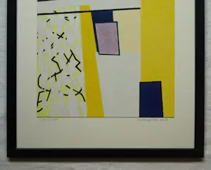 Doorlie Gerdes - Ingelijste potloodtekening , Crossover – 2020 - Lijst, 53 x 43 cm. kopen? Bied vanaf 100!