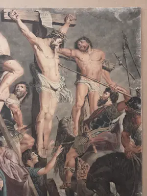 Peter Paul Rubens - De lanssteek. Jezus aan kruis. kopen? Bied vanaf 299!