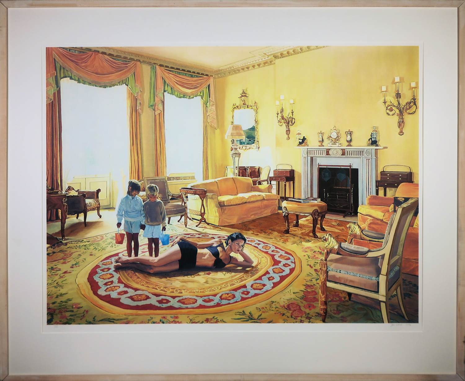 Jan Worst - Zeefdruk op papier, Zonder titel (VI) - Ingelijst (Groot) kopen? Bied vanaf 250!