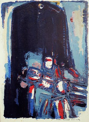 Wim Motz - Compositie, litho kopen? Bied vanaf 35!