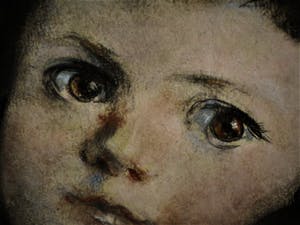 Jan Bleys - Charmant omstreeks 1900 geschilderd portret "Meisje met Hoed" gesigneerd kopen? Bied vanaf 10!