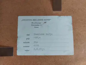 Piet Hein Zijl - Haarlems hofje kopen? Bied vanaf 10!