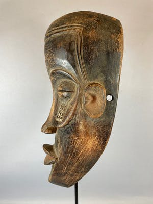 Ibibio - Tribal Used African Ibibio Mask - Nigeria. kopen? Bied vanaf 45!