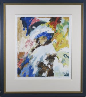 Annemiki Bok - Zeefdruk, Dutch Queen - Ingelijst kopen? Bied vanaf 35!