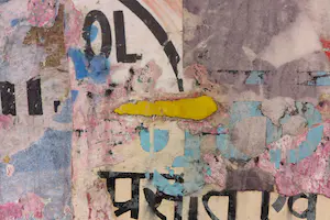 Reg Fallah - Mixed Media / Collage, Digras (Groot formaat) kopen? Bied vanaf 100!