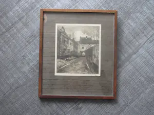 Han Jelinger - stadsgezicht (Maastricht?) kopen? Bied vanaf 60!