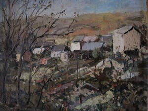 Joseph Raphael - sterk impressionistisch geschilderd omstreeks 1920 geschilderd landschap - ges. kopen? Bied vanaf 680!