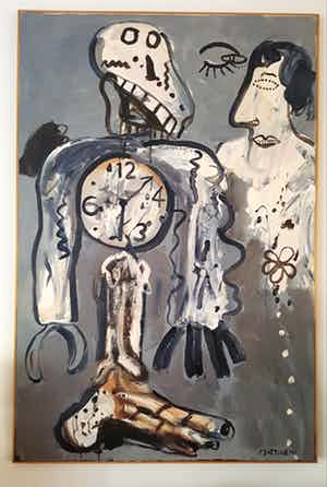 Anton Martineau - De dood en het meisje verkocht voor € 1000!