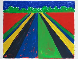 Cees Dolk - Litho, Tulpen & zo - Ingelijst kopen? Bied vanaf 20!