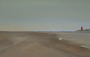 Franklin Meijer - Texel - Strand met vuurtoren de Cocksdorp kopen? Bied vanaf 45!