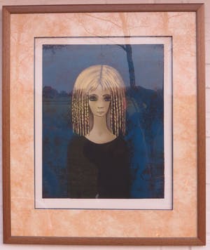 Jef Wauters - portret van een meisje kopen? Bied vanaf 60!