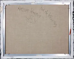 Antonio Poioumen - Gemengde techniek op doek, Zonder titel kopen? Bied vanaf 150!