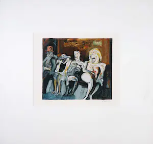 Luis Filcer - Zeefdruk, Figuren kopen? Bied vanaf 1!