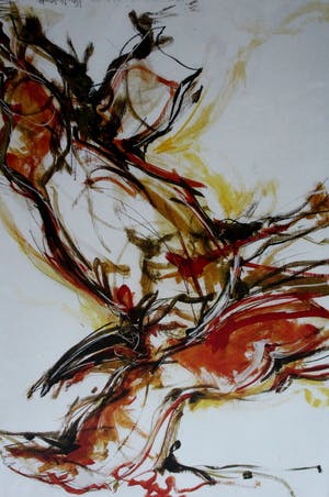 Kees Verkade - ingelijste litho: Stierengevecht - 1997 (groot) kopen? Bied vanaf 225!