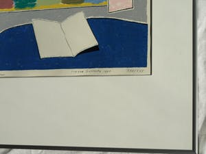 Harrie Gerritz - Ingelijste zeefdruk , Black Totem – 1990 – oplage 30 kopen? Bied vanaf 55!