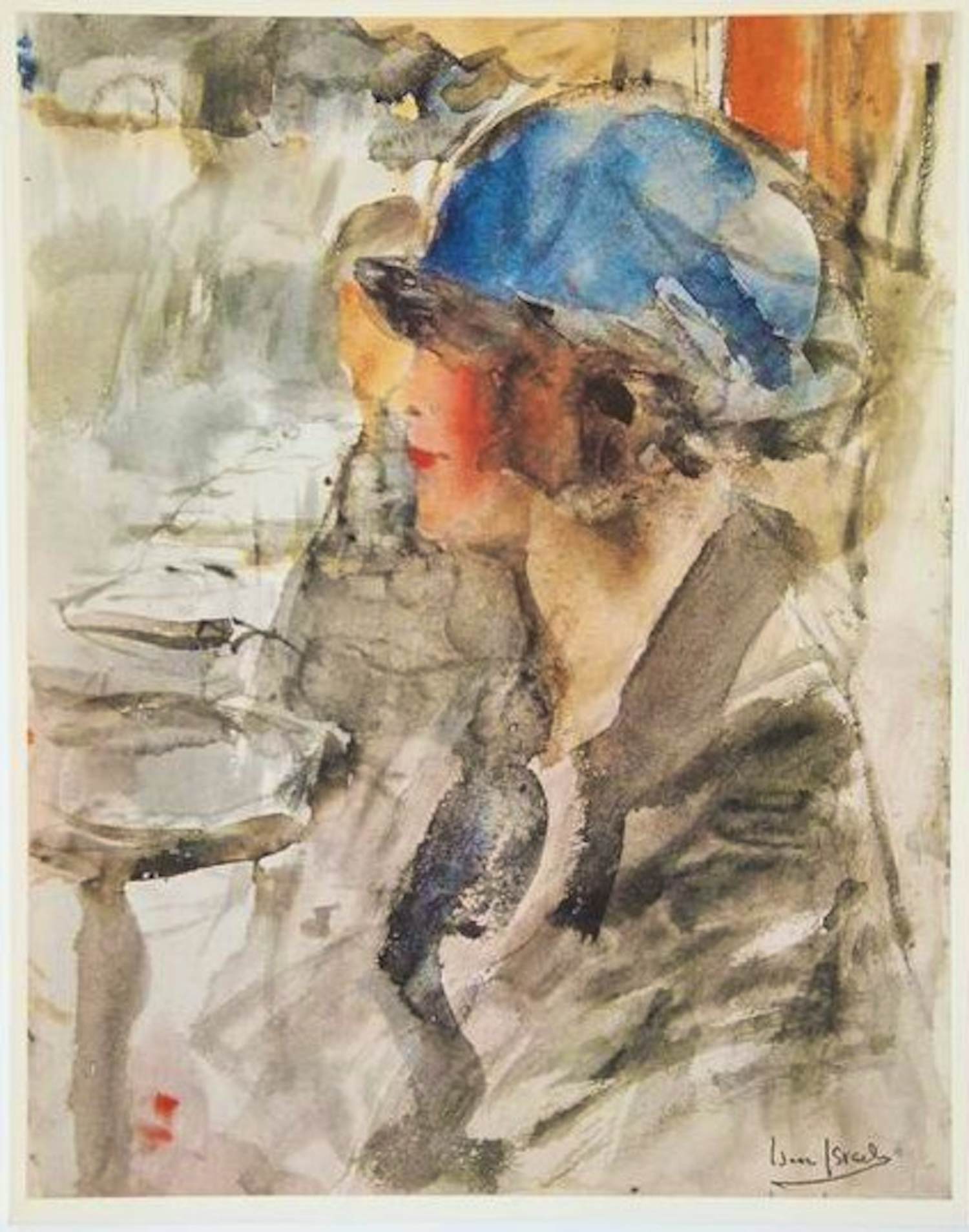 Isaac Israels - Bijzondere uitgave , map met 8 tekeningen in koperdiepdruk verkocht voor € 200!