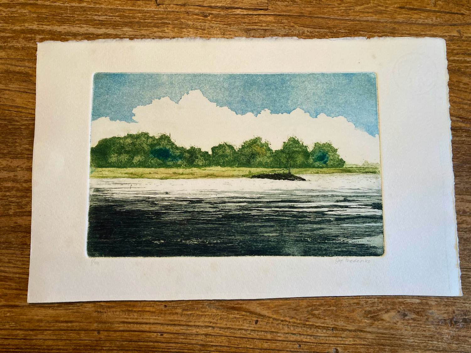 Gep Frederiks - Ets - Rijn no. 33 kopen? Bied vanaf 120!