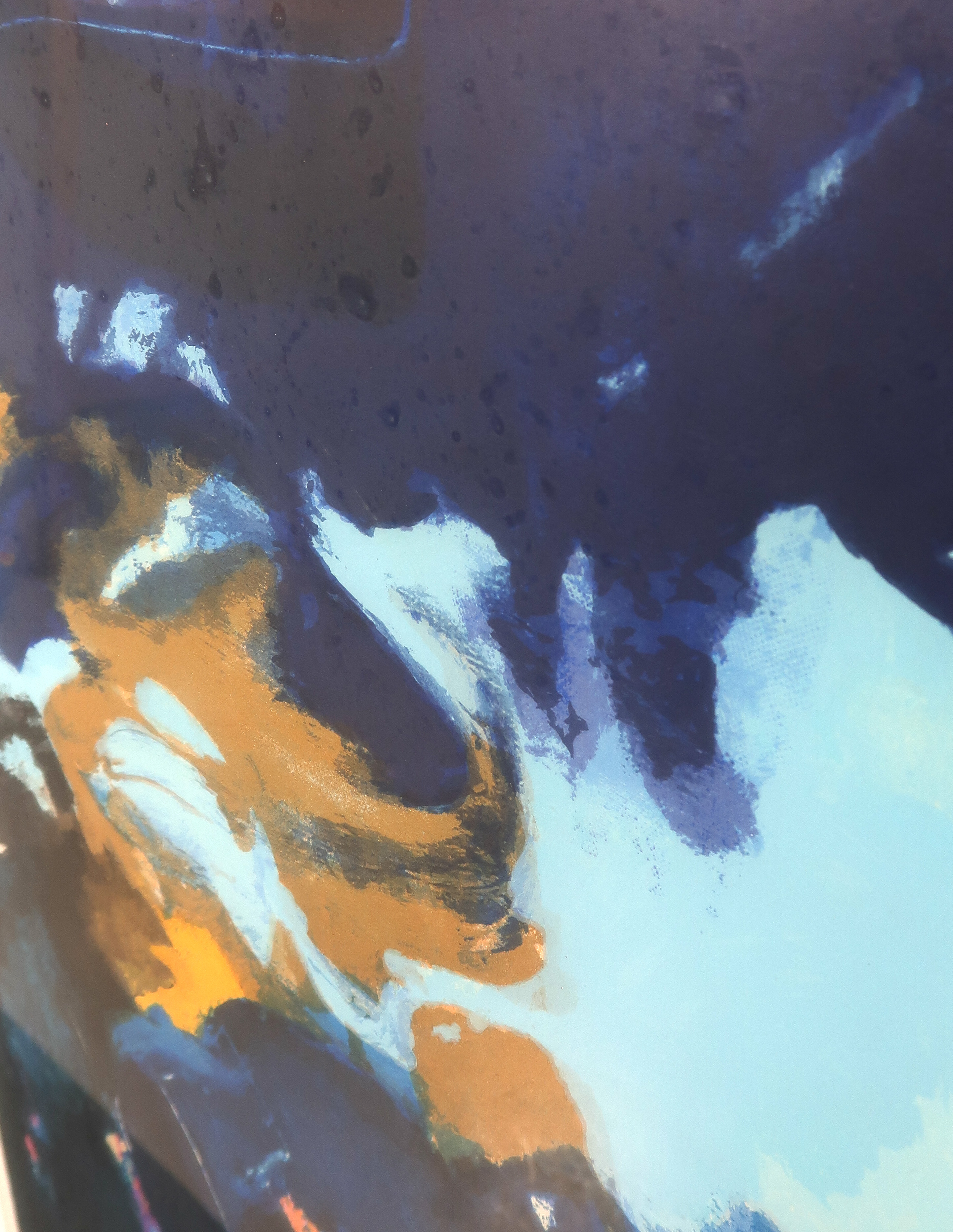 Henk van Vessem - Zeefdruk, De Nacht - Ingelijst kopen? Bied vanaf 40!