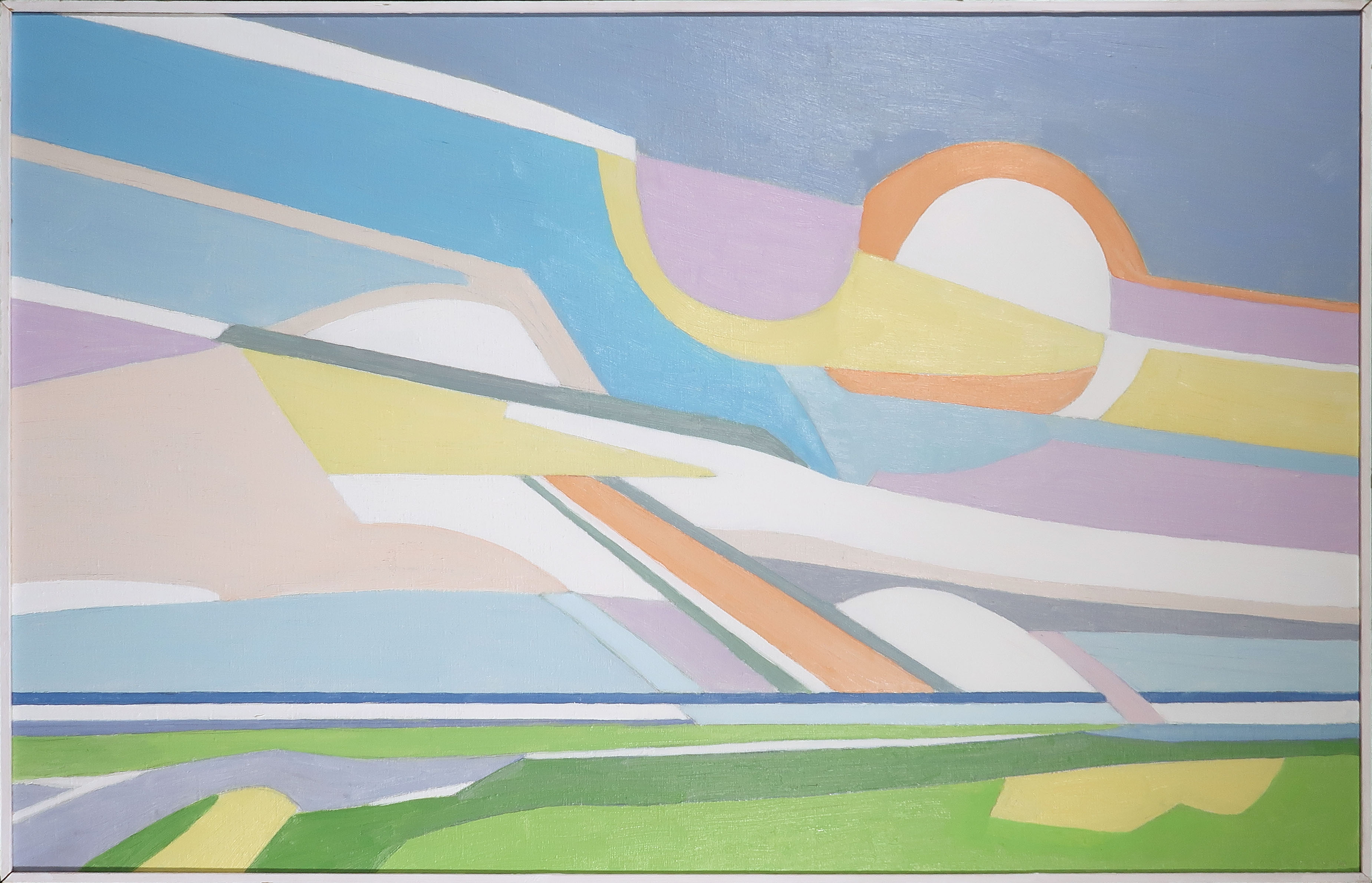 Paul Overhaus - Olieverf op doek, Laat licht - Ingelijst kopen? Bied vanaf 110!