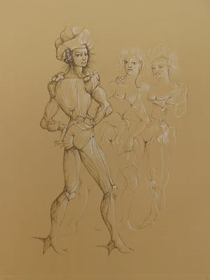 Leonor Fini - Scène de Théâtre kopen? Bied vanaf 30!