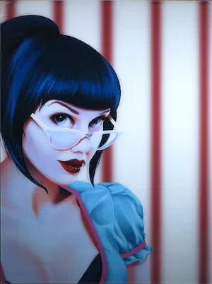 Bianca Milacic - C-Print op dibond, Betty (Groot) - Ingelijst kopen? Bied vanaf 1!