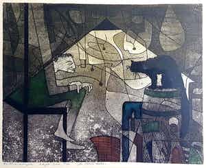 Harry van Kruiningen - Edgar Allen Poe - De Zwarte Kater verkocht voor € 30!