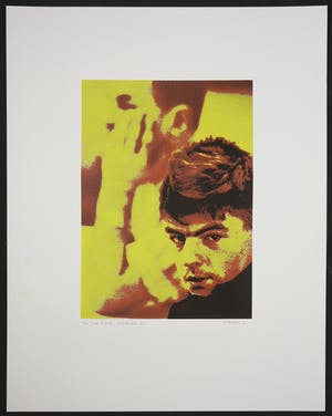 Piet Fioole - Zeefdruk, Mensen 2 kopen? Bied vanaf 1!